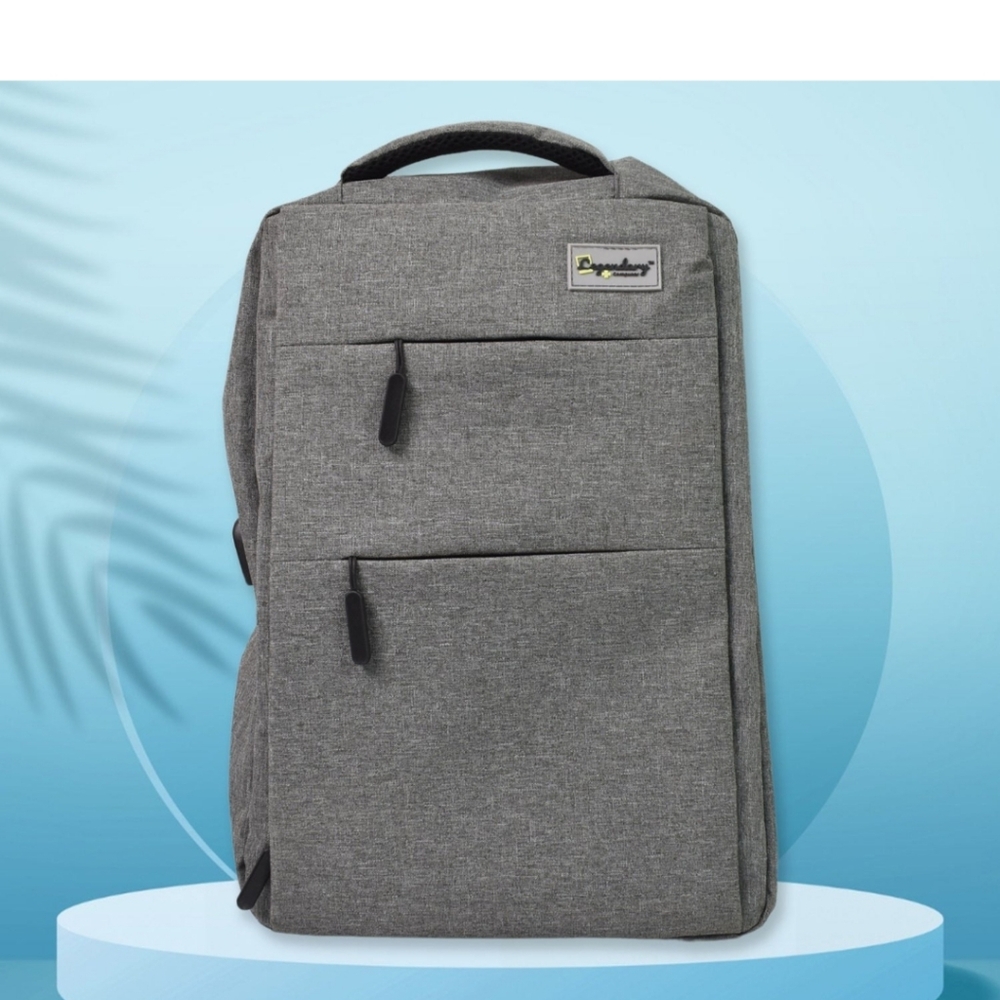 New Legendary Laptop Backpack Grey